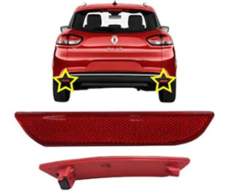 REFLEKTÖR ARKA TAMPON SAG CLIO IV HB 2012>>