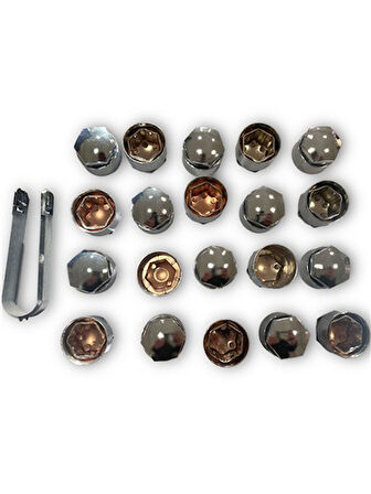Audı Bıjon Kapagı Full Krom 16 Ad Normal 4 Ad Sıfrelı 4M0601173C 9B9