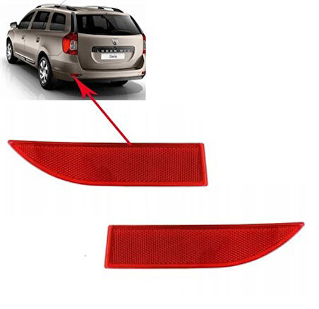 REFLEKTÖR ARKA TAMPON SOL CLIO SYMBOL 2013>>