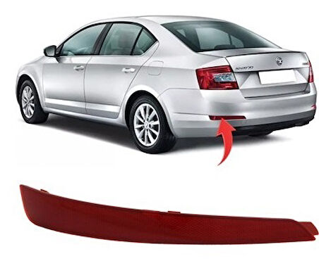 Octavıa Reflektor Arka Tampon Sol 2013-2017 5E5945105