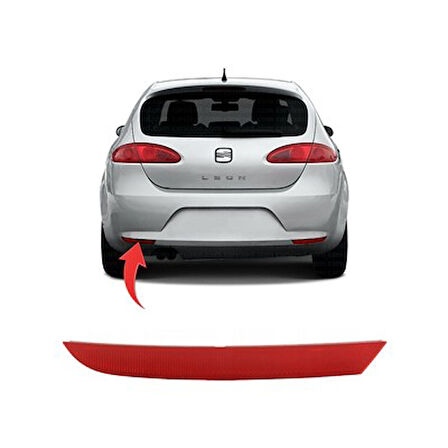 Seat Tampon Reflektörü Arka Sağ - Leon 2006-2013 - Fr-cupra -1p0945106e