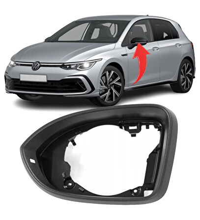 Volkswagen Golf 8 Sağ Ayna Çerçevesi 2020 Sonrası 5H0857602