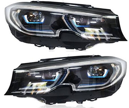 Bmw G20 Komple Far Sol Sag Set Halinde Beyınler Uzerınde Tak Calıstır 2017-2020