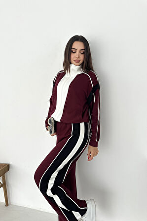 Garnili Fermuarlı Modal Takım