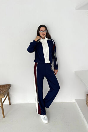 Garnili Fermuarlı Modal Takım