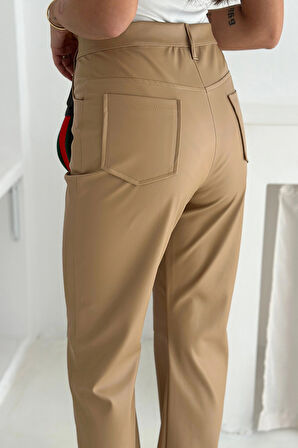 İçi Kadife Deri Pantolon