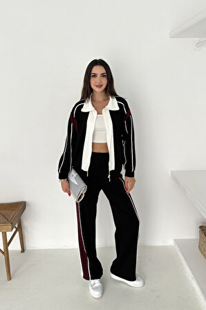 Garnili Fermuarlı Modal Takım