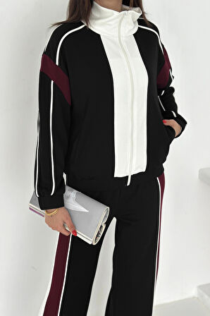 Garnili Fermuarlı Modal Takım