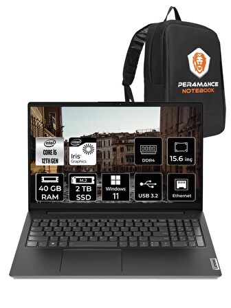 Lenovo V15 G3 i5-1235U 40GB 2TB SSD 15.6" FHD W11 HOME 82TT008PTX & PER4 ÇANTA