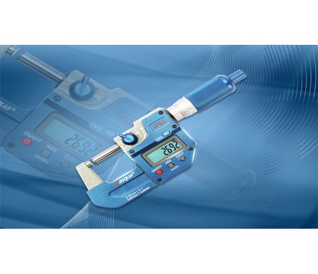 Dasqua 25-50mm Dijital Dış Çap Mikrometre IP65 Yağa, Suya Dirençli 0.001mm 4410-1110-A