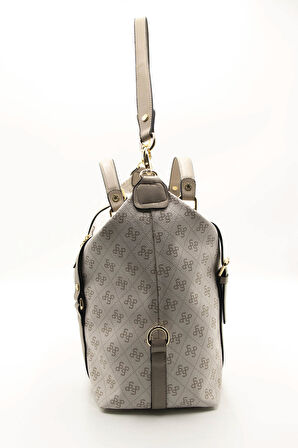 Kadın Omuz Çantası 1064-44100 SİLVER POLO Kadın ÇANTASI M178 BEJ-MAT KUM