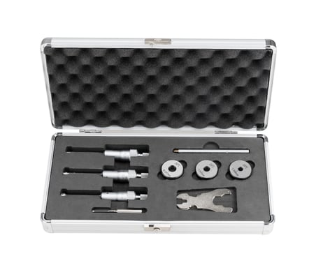 Dasqua 6-12Mm Mekanik 3 Ayaklı İ̇Ç Çap Mikrometre Seti 0.001Mm 4411-9205-A