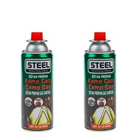 Portatif Kamp, Piknik, Seyahat Ocağı ve 2 Adet Gaz Kartuşu