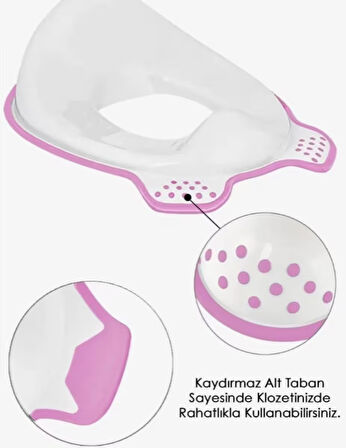 Kids Çocuk Tuvalet Klozet Adaptörü – Eğitim Aparatı | Güvenli ve Kolay Kullanım