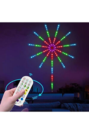 Müzik - Ses Kontrollü Led Şeritli Işık Usb RGB Peri Lambası