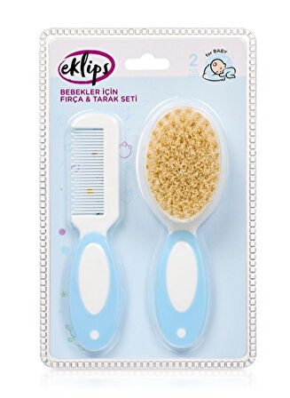 Bebek Saç ve Tırnak Bakım Seti / 5 Parça Nazik ve Güvenli Bakım- Mavi
