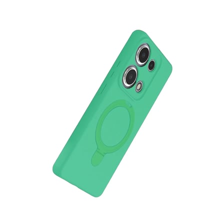 Xiaomi Redmi Note 13 Pro 4G Regal Magsafe Standlı Kapak - Yeşil