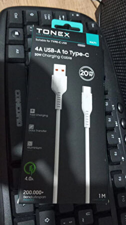 TONEX MA71 4A USB-A TO TYPE-C 20W 