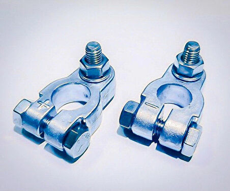 Kurşun Kutup Başı Takım ( ) (-) 8mm Krom Civata Marin Akü Kutupbaşı