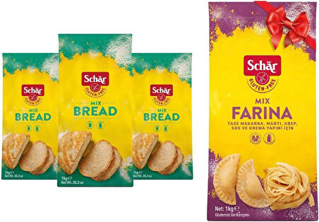 Schar Glutensiz Un Paketi (3 Mix B - 1 Farina)