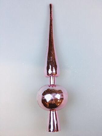 YILBAŞI TEPELİK PEMBE METALİK 29CM