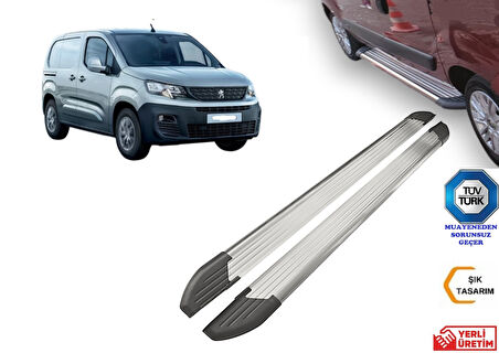 PEUGEOT PARTNER KISA ŞASE YAN BASAMAK KORUMA 2019 2020 2021 2022 2023 2024 2025