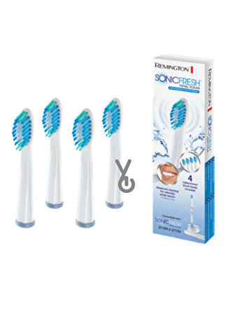 Remington RS401 SONICFRESH Yedek Fırça Başlıkları (4'Lü Paket)