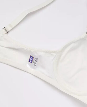 NBB Hafif Destekli Dantelli Balenli Soft Cup Klasik Kesim Sütyen- 3591