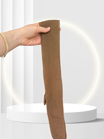 Intive 8 Den Yaz İnceliği Burnu Şeffaf Pamuk Ağlı Dikiş İzi Yapmayan Mat Külotlu Çorap