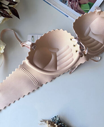 Lady Lazer Kesim Önden Bağlamalı İthal Push-up Maximizer Sütyen