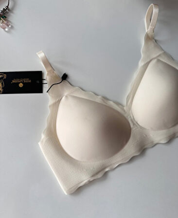Carla İthal Lazer Kesim Dikişsiz Çıkarılabilir Padli Destekli Rahat Sütyen/Bralet -82