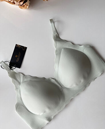Carla İthal Lazer Kesim Dikişsiz Çıkarılabilir Padli Destekli Rahat Sütyen/Bralet -82