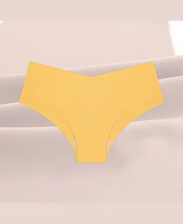 Kadın Günlük Kullanım %100 Orijinal Lazer Kaliteli V Kesim Külot/Slip -2811