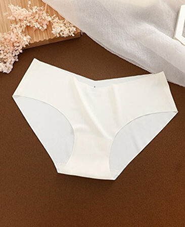 Kadın Günlük Kullanım %100 Orijinal Lazer Kaliteli V Kesim Külot/Slip -2811