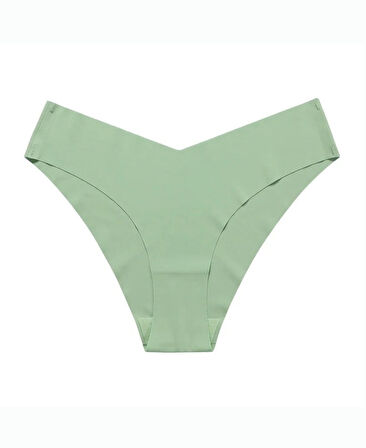 Kadın Günlük Kullanım %100 Orijinal Lazer Kaliteli V Kesim Külot/Slip -2811