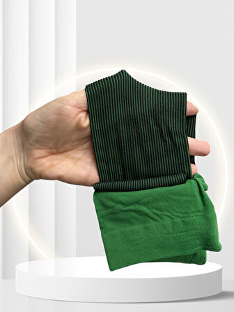 Pierre Cardin Paris Kairos Çift Renk Çizgili Modern 40 Den Kalın Külotlu Çorap