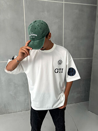 GOLF GTI Baskılı Oversize Unisex T-Shirt