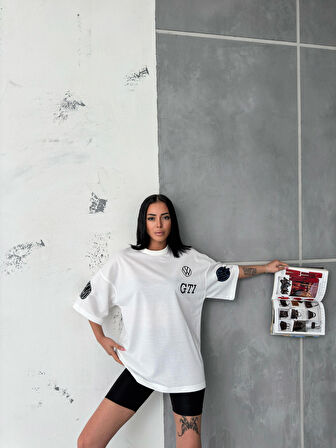 GOLF GTI Baskılı Oversize Unisex T-Shirt