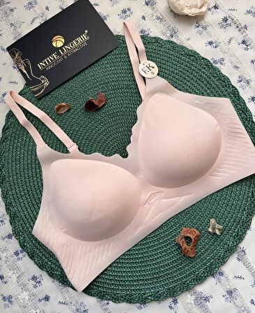 Layla İthal Buz İpek (İce-Silk) Ultra İnce Rahat Nefes Alır Görünmez Lazer Dikişsiz Sütyen