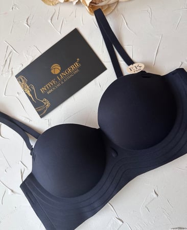 Lady Baby Straplez Kesim Destekli Dikişsiz Balensiz Toparlayıcılı İthal İz Yapmaz Sütyen