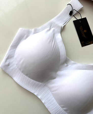 Intive Balensiz Dikişsiz Push-up Çıkarılabilir Padli Invisible (Görünmez) Bralet - İthal Bra