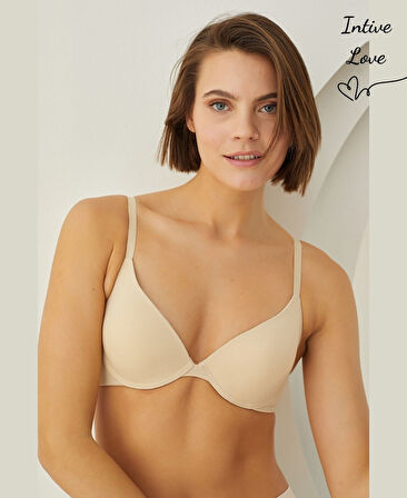 NBB Basic V Yaka Hafif Destekli Mikro Tulum Kol 3 Kopçalı Sütyen (Yeni Sezon-B/C Cup)