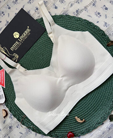 Intive PureForm Balensiz Dikişsiz Kopçasız Dokulu Seamless Bralet Sütyen (5 Renk)