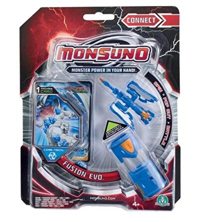 MONSUNO, Lisanslı Fusion EVO Figür, Fırlatma Kapsülü ve Oyun Kartı