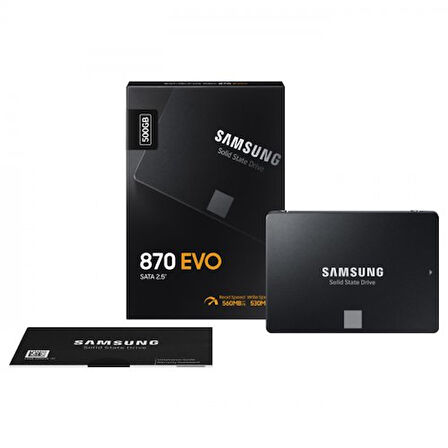 SAMSUNG 870 Evo 2.5 SATA III 500GB SATA 560/530 SSD MZ-77E500BW