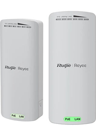 RUIJIE Reyee RG-EST100-E 2 Port 300Mbps Outdoor Access Point (500Mt Noktadan Noktaya) (2li Set)