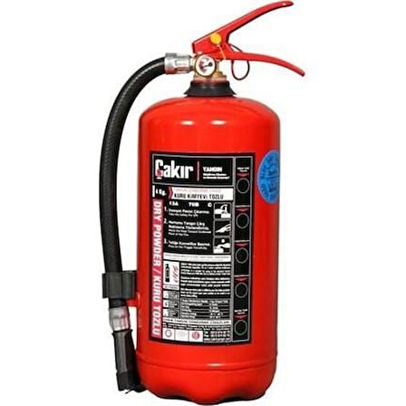 Yangın Tüpü 4 Kg ABC Tozlu