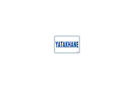 Yatakane Levhası 17,5x25 KOD:1655