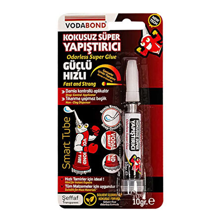 Vodabond Kokusuz Süper Hızlı Yapıştırıcı 10 gr