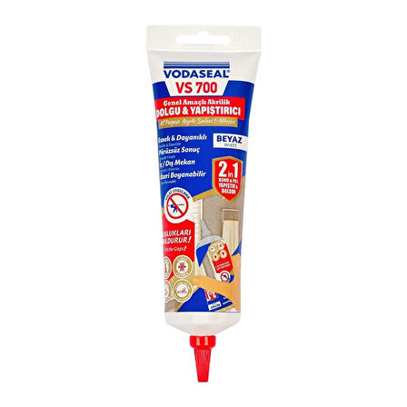 Vodaseal VS700 Akrilik Dolgu ve Yapıştırıcı 400 gr